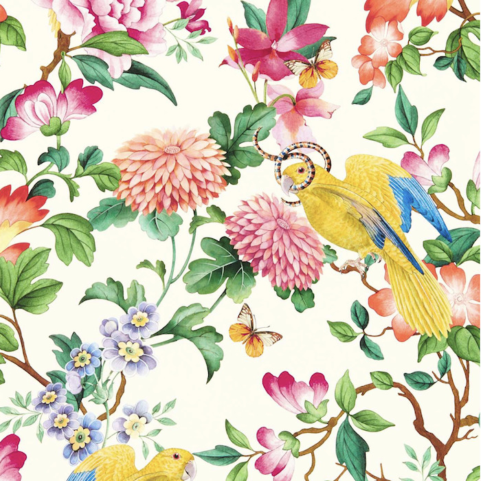 Clarke and clarke wallpaper botanical wonders 7 product detail