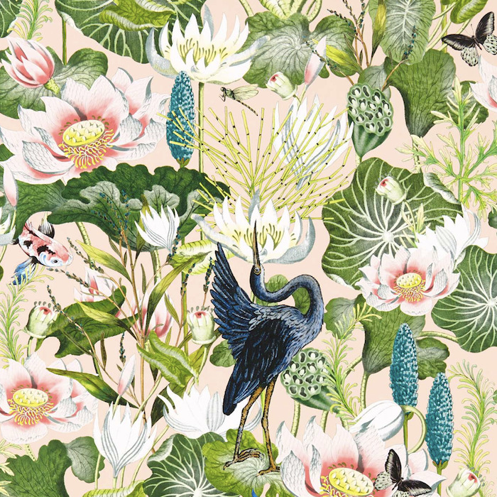 Clarke and clarke wallpaper botanical wonders 24 product detail