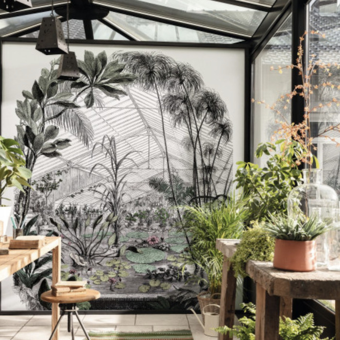 Jardin d'hiver wallpaper product detail