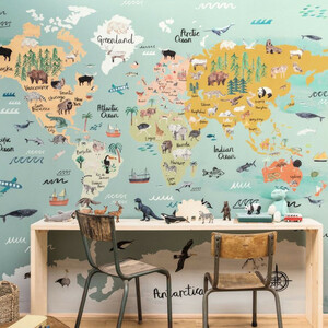 Autour du monde wallpaper collection product listing