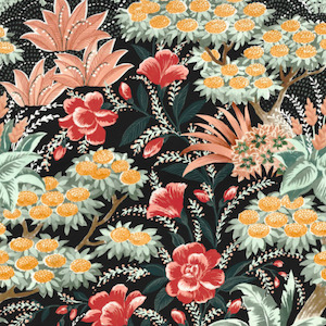 Casamance roses fabric 1 product detail