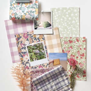 Casadeco flower market wallpaper collection product listing