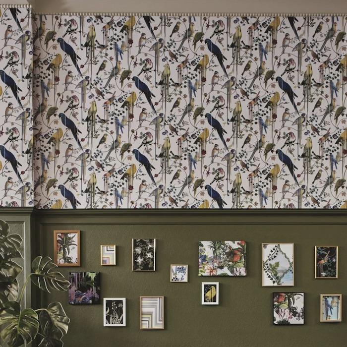 Birds sinfonia wallpaper product detail