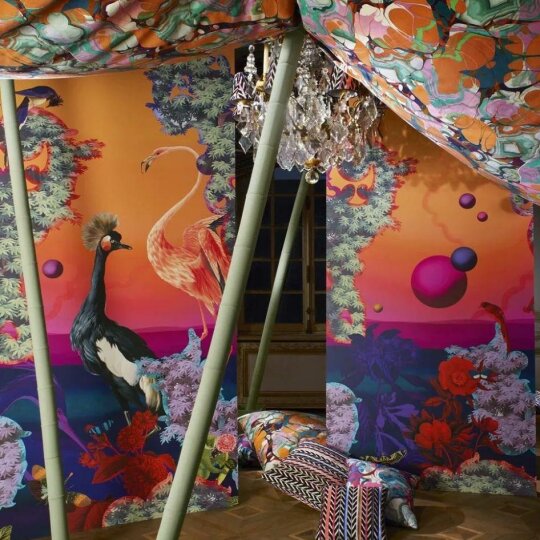 Christian lacroix stravaganza wallpaper large square