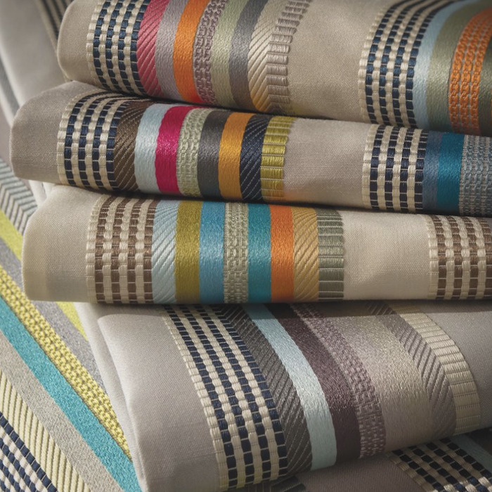 Valli stripe fabric product detail