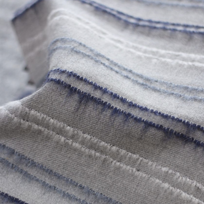 Mouflon stripe fabric product detail