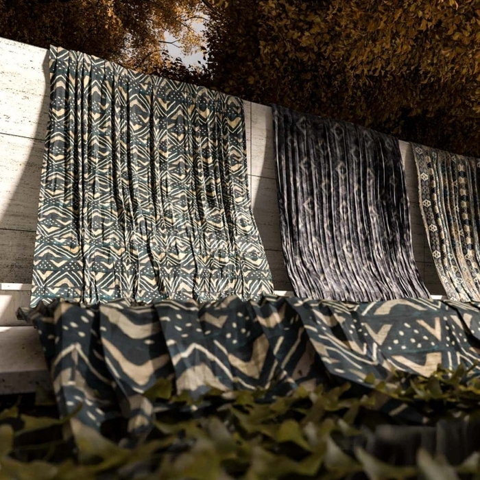 Kuba fabric product detail