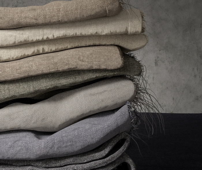 Heavy linen fabric product detail