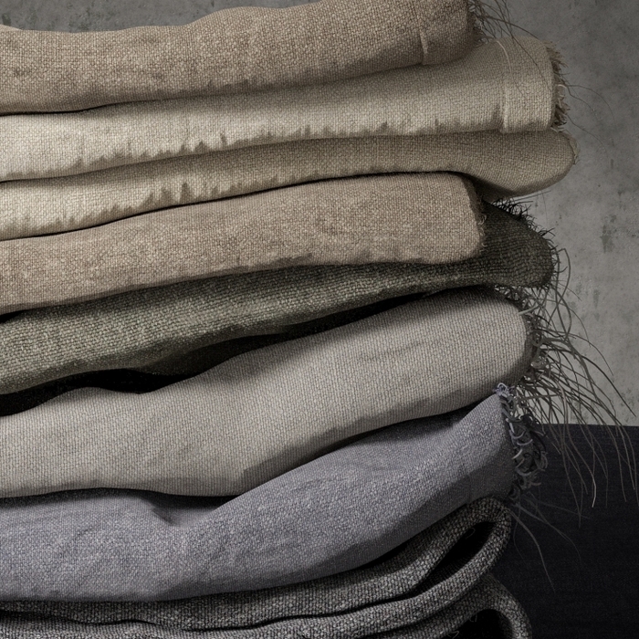 Vintage linen fabric product detail