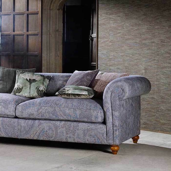 Zoffany Elswick Paisley Fabric ZELS332802 Top Designer