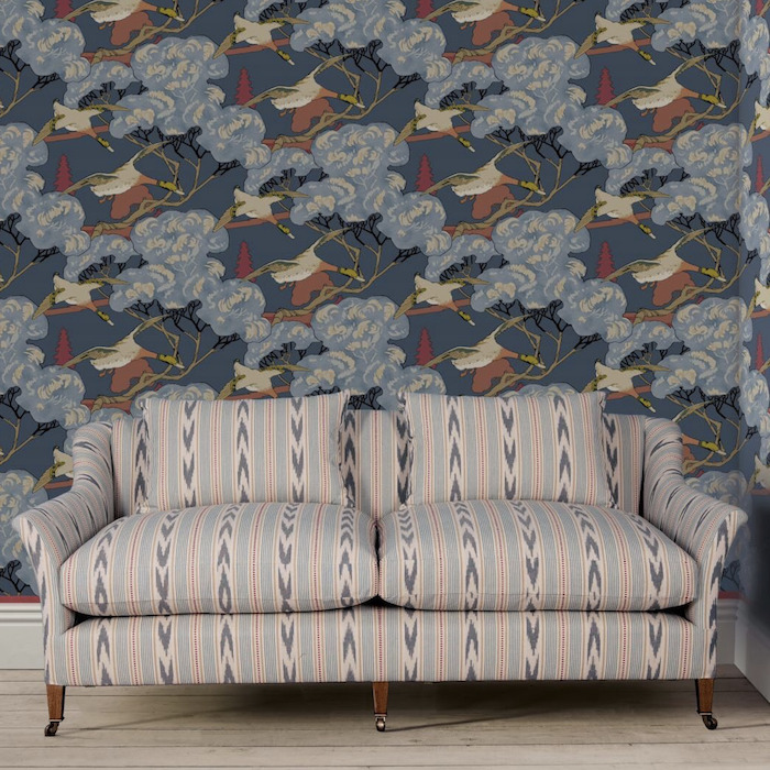 Grand flying ducks wallpaper product detail