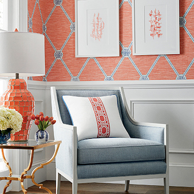 Turnberry trellis wallpaper product detail