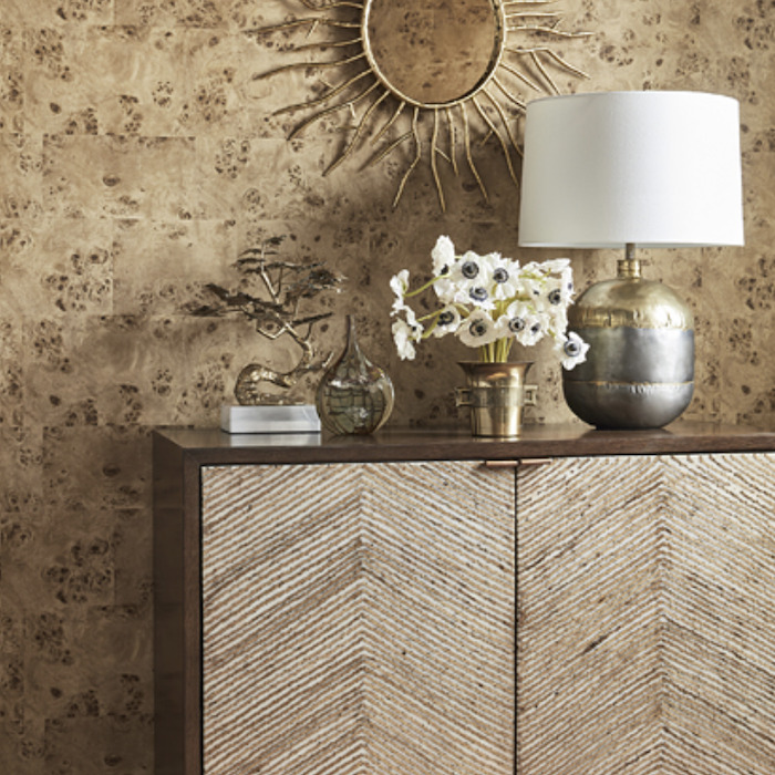 Burlwood block wallpaper product detail