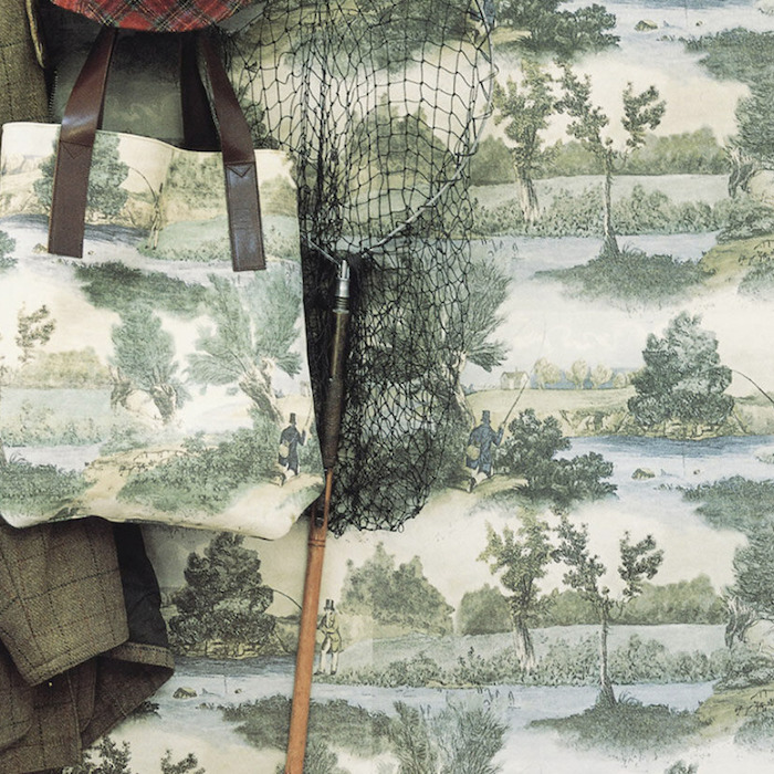 Fly fishing fabric product detail