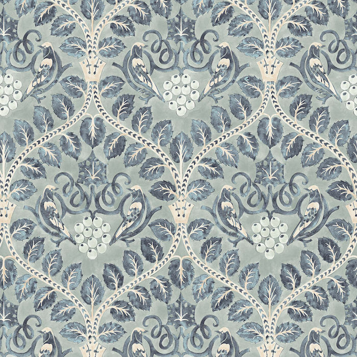 Lewis wood fabric voysey 6 product detail