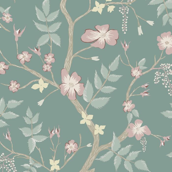 Lewis and wood wallpaper cinda roses 3 product detail