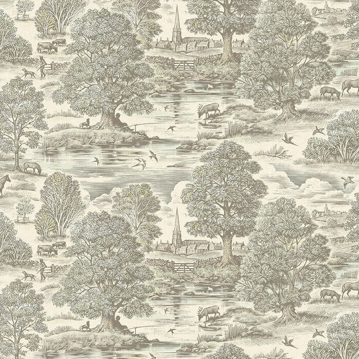 Lewis and wood wallpaper royal oak 4 product detail