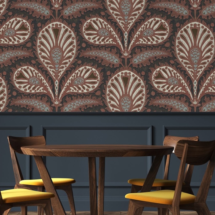 Ikat clover wallpaper 1 product detail