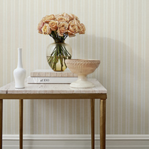 Ryland stripe wallpaper product listing