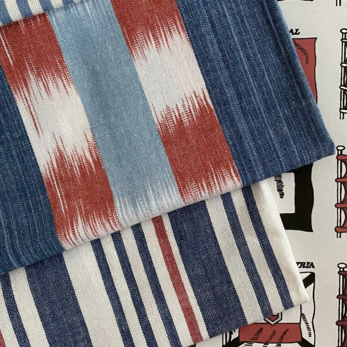 Wayfarer stripe fabric product detail