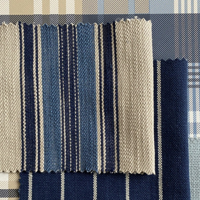 Falmouth stripe fabric product detail