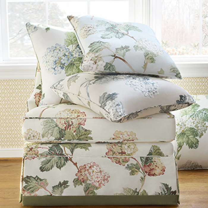 Sussex hydrangea fabric product detail