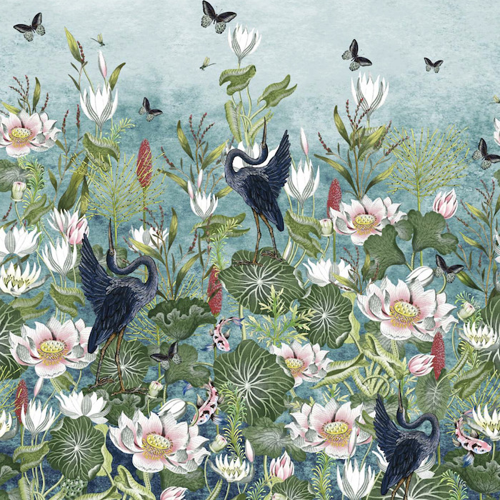 Clarke and clarke wallpaper botanical wonders 23 product detail