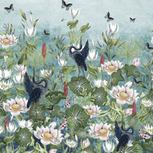 Clarke and clarke wallpaper botanical wonders 23 product listing