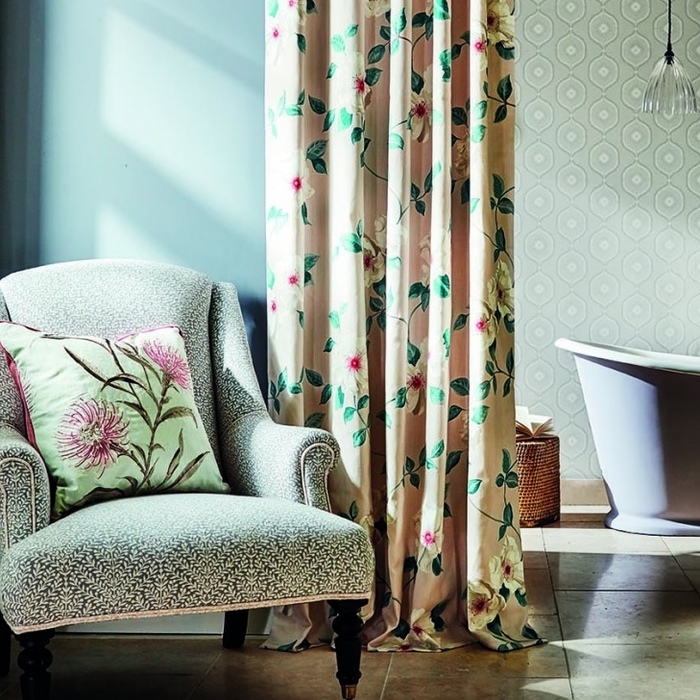 Poets rose fabric product detail