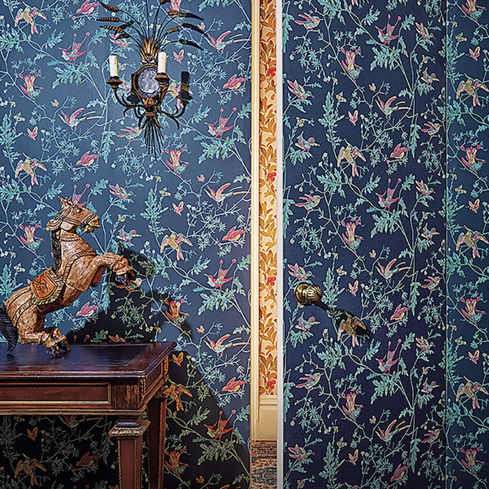 Anth hummingbirds wallpaper product detail