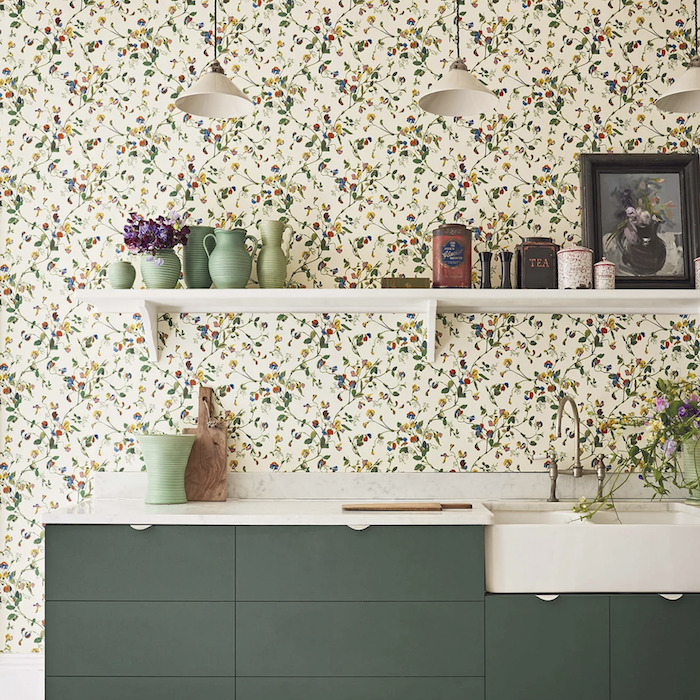 Sweet pea wallpaper 2 product detail