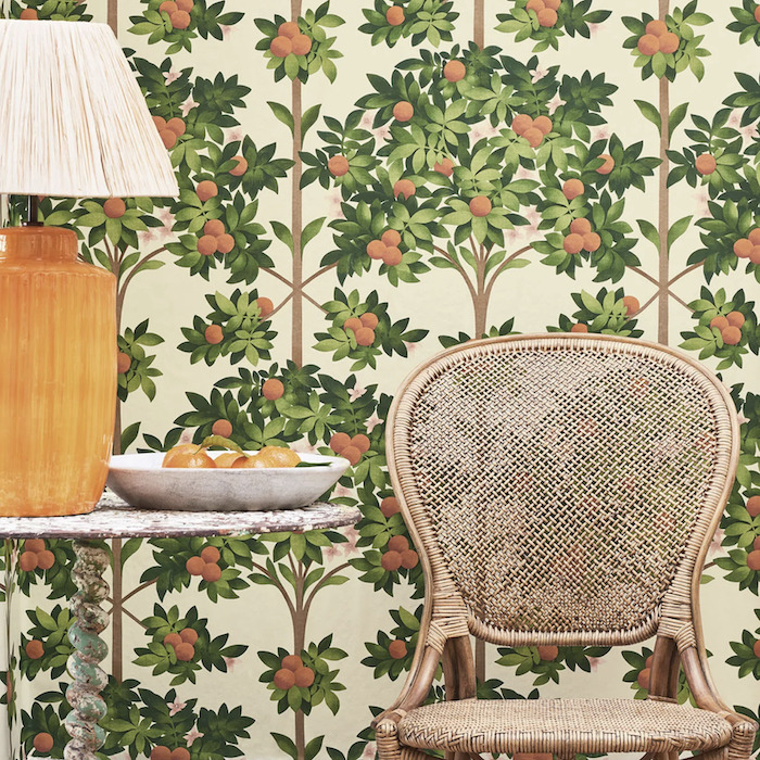 Orange blossom wallpaper product detail