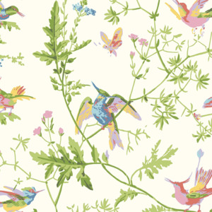 Cole and son fabric selection of hummingbirds 10 product listing
