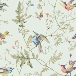 Cole and son fabric selection of hummingbirds 12 product listing
