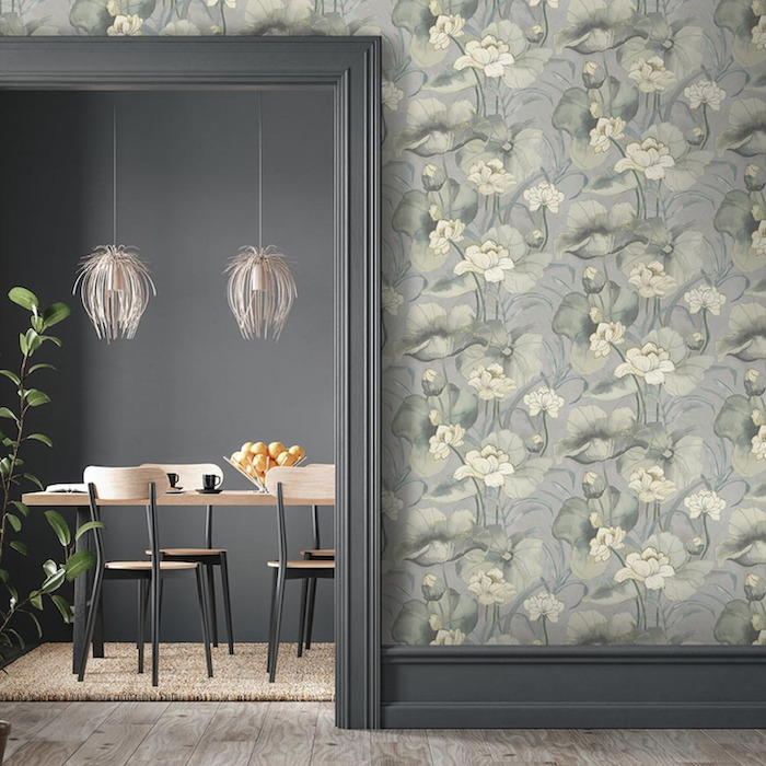 Waterlily wallpaper product detail