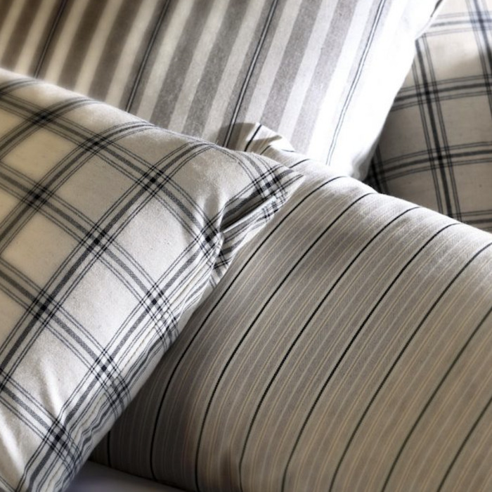 Vintage stripe 4 blue fabric product detail