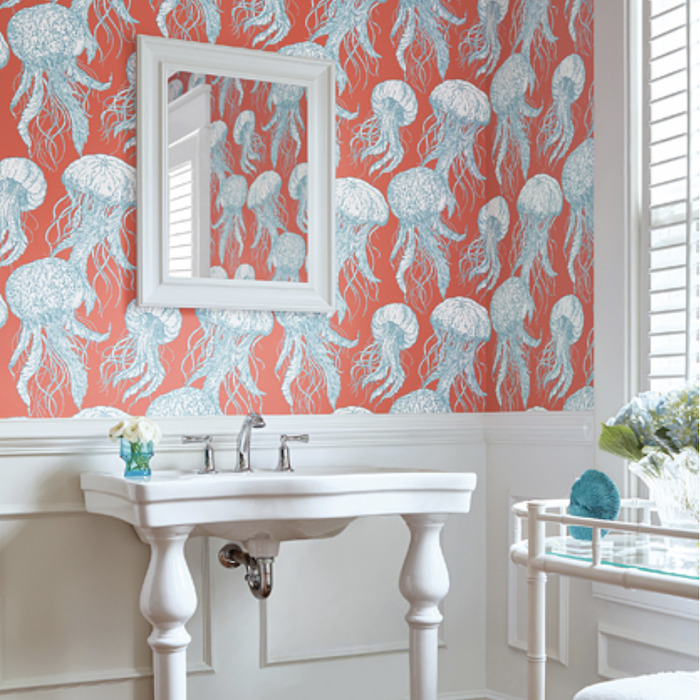 Jelly fish bloom wallpaper product detail