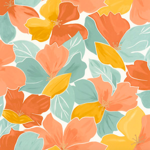 Caselio wallpaper flower power 6 product listing