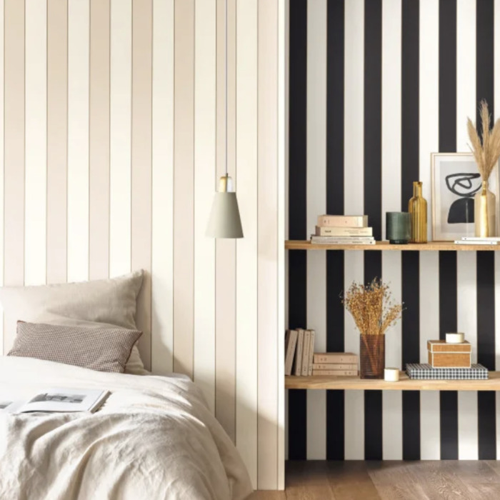 Golden lines wallpaper product detail