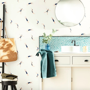 Funnyswim wallpaper product listing