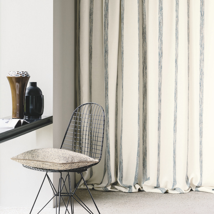 Sherpa stripe fabric product detail