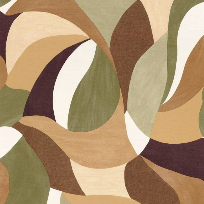 Casamance terra rossa wallpaper 5 product detail