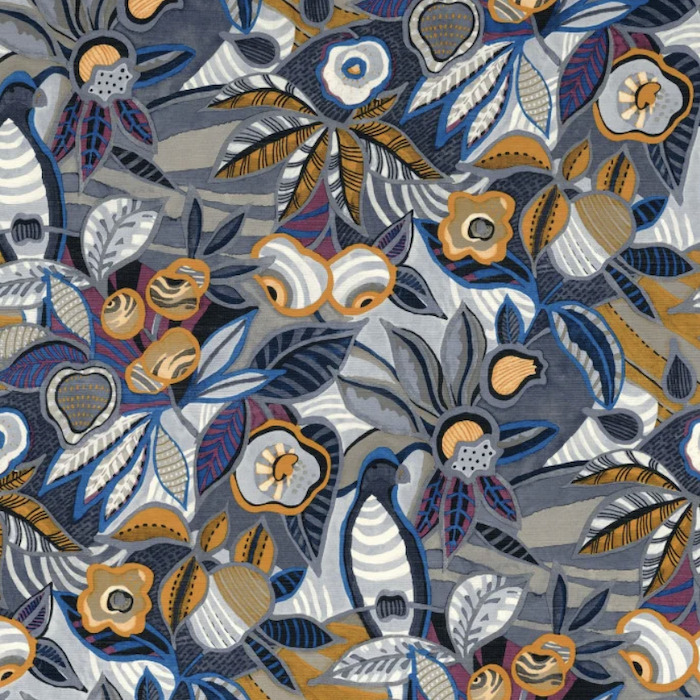 Casamance casa azul wallpaper 11 product detail