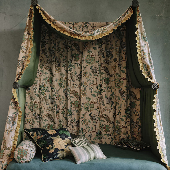 Palampore emb fabric product detail