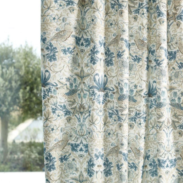 Strawberry thief wide fabric product detail