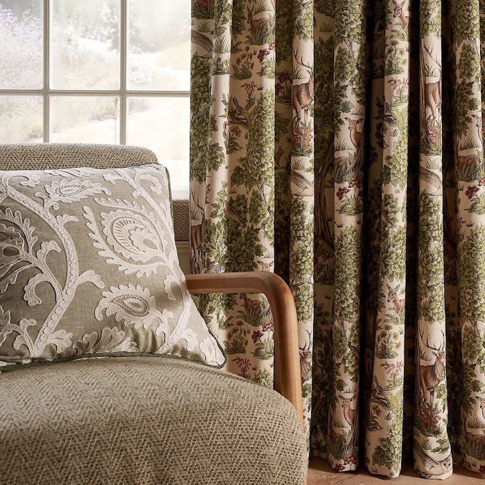 Wood retreat fabric product detail
