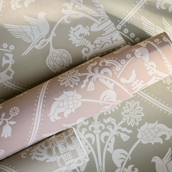 Highgrove damask wallpaper product detail