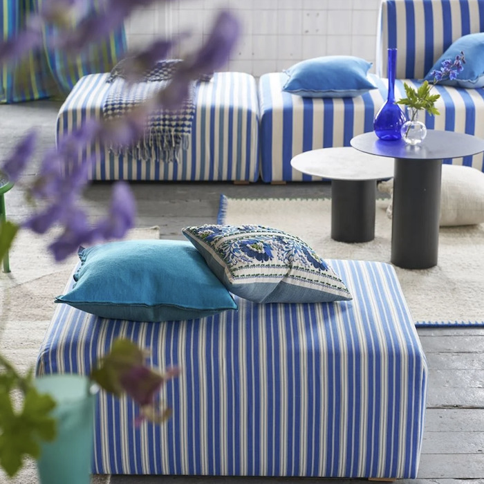 Conduit stripe fabric product detail
