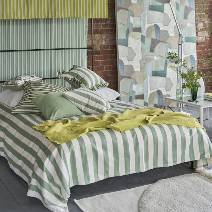 Berkeley stripe fabric product detail