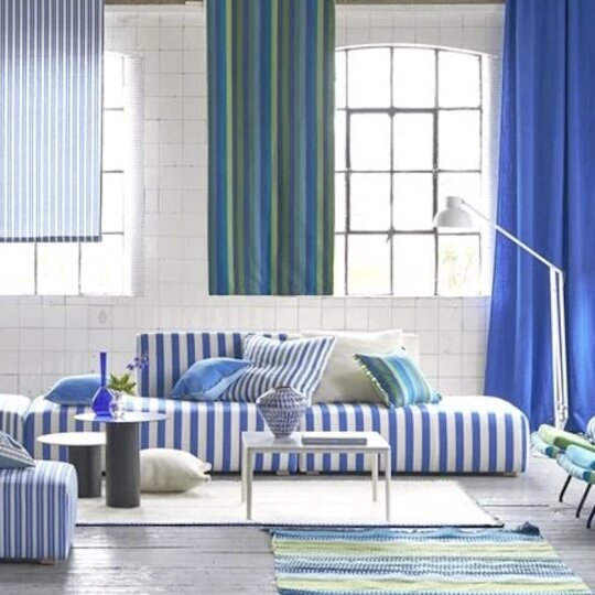 Designers guild studio stripes collection large square